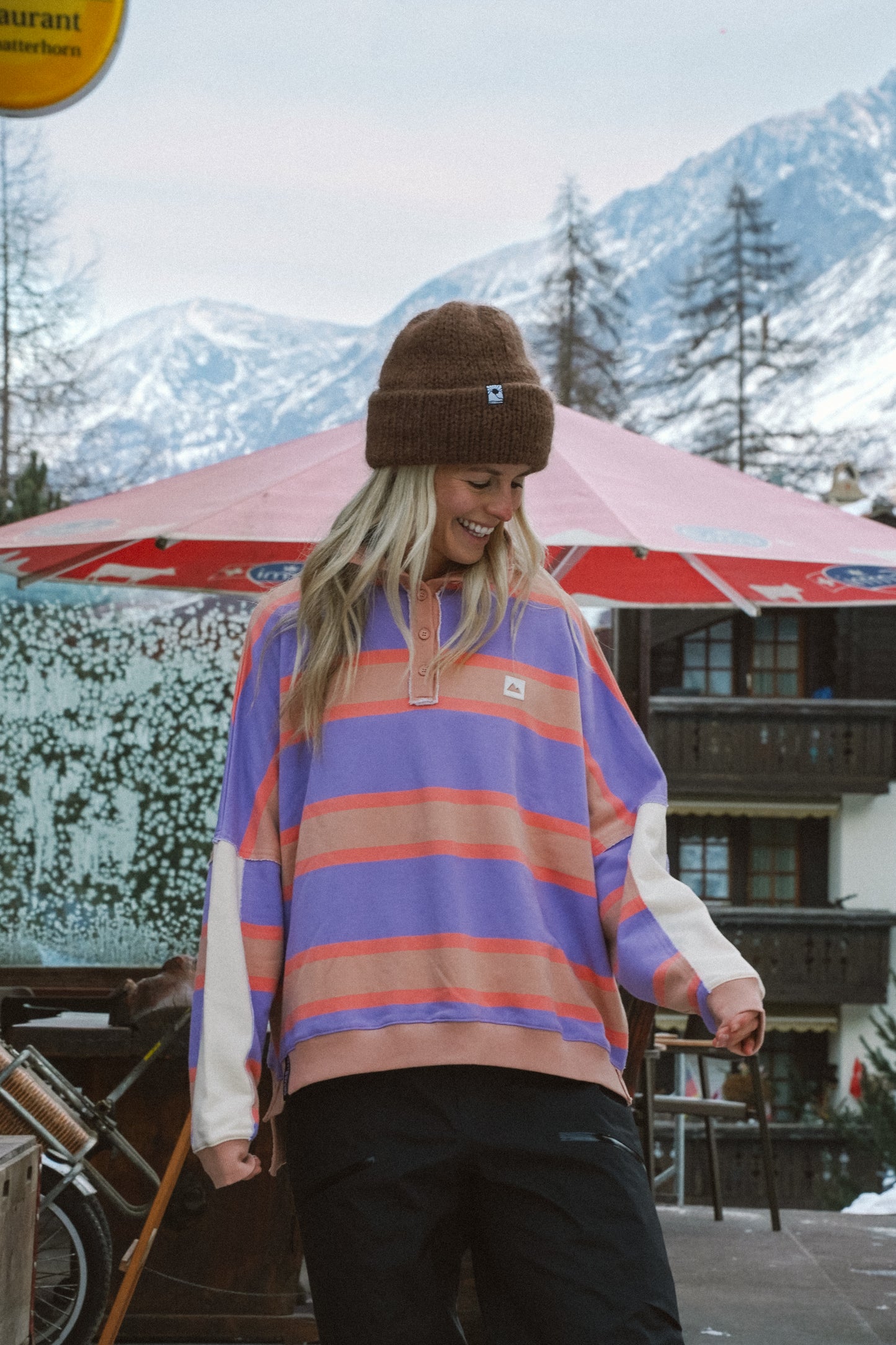 Retro Stripe Polo Shirt