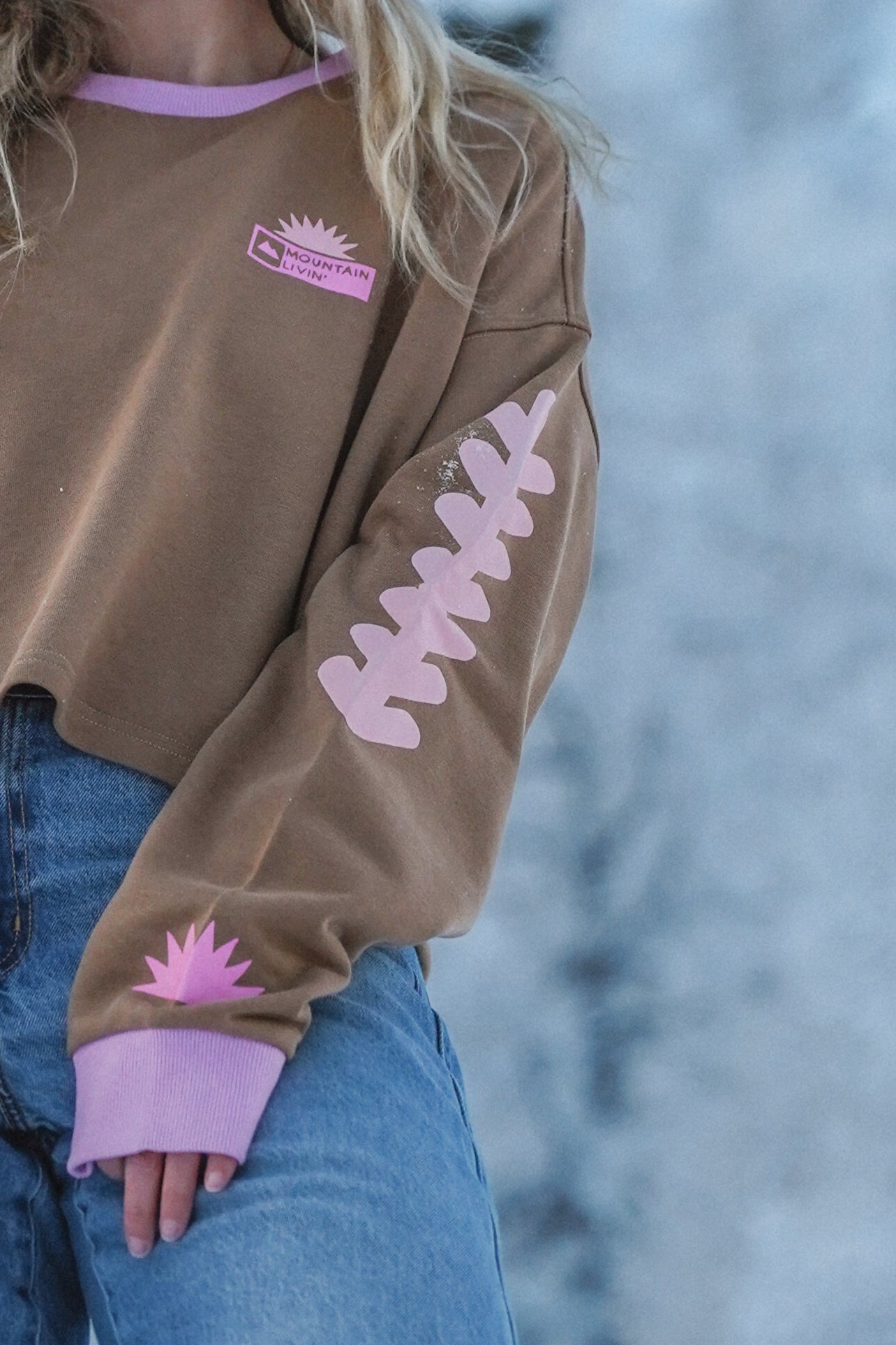 Great White North Cropped Long Sleeve