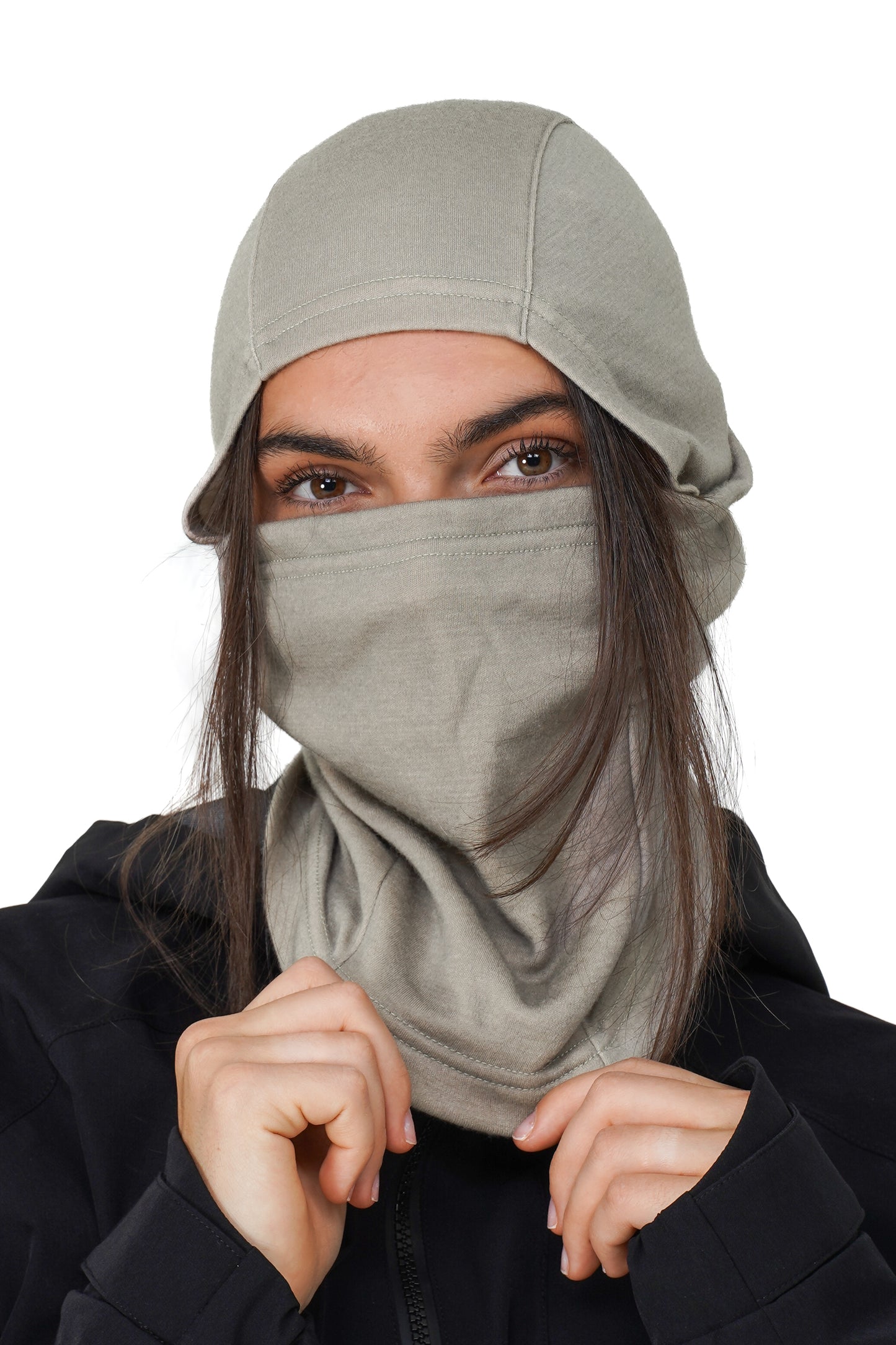 Sage Merino Balaclava