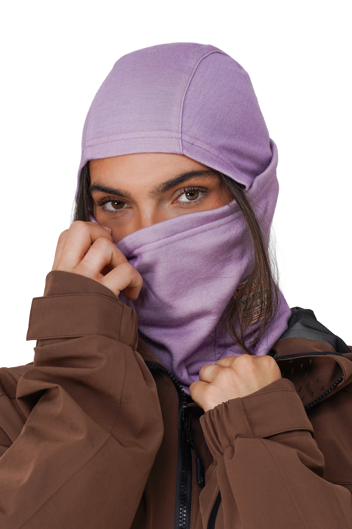 Lilac Merino Balaclava