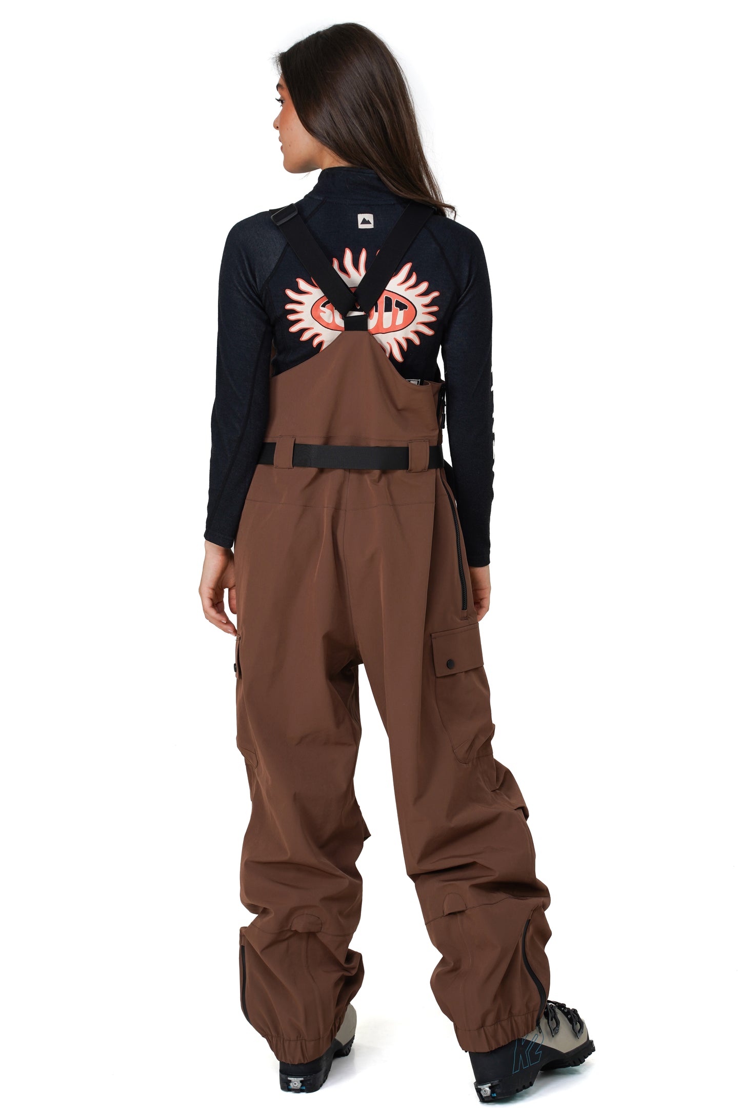 Mudstone 3-Layer Outer Shell Bib