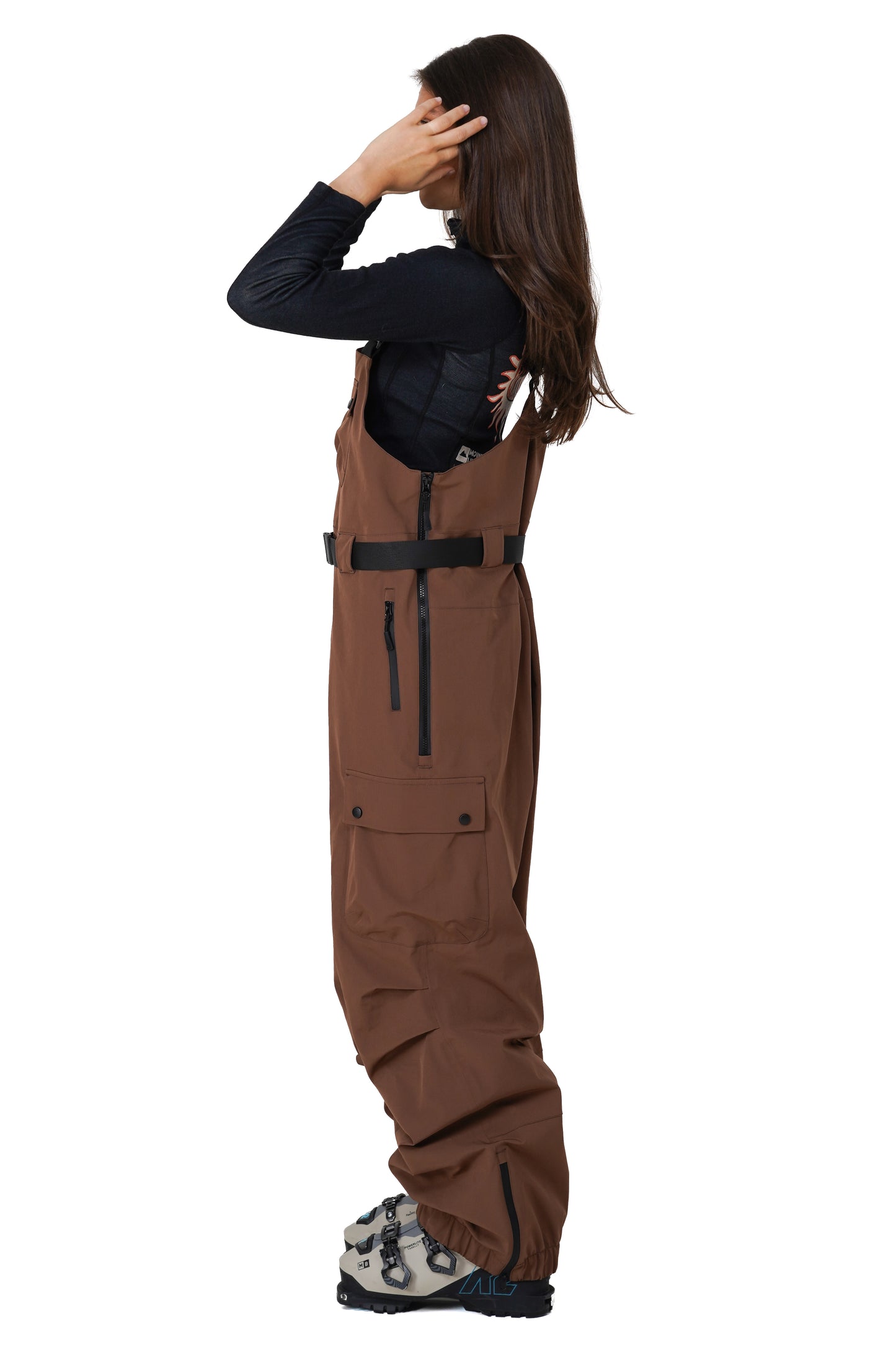 Mudstone 3-Layer Outer Shell Bib