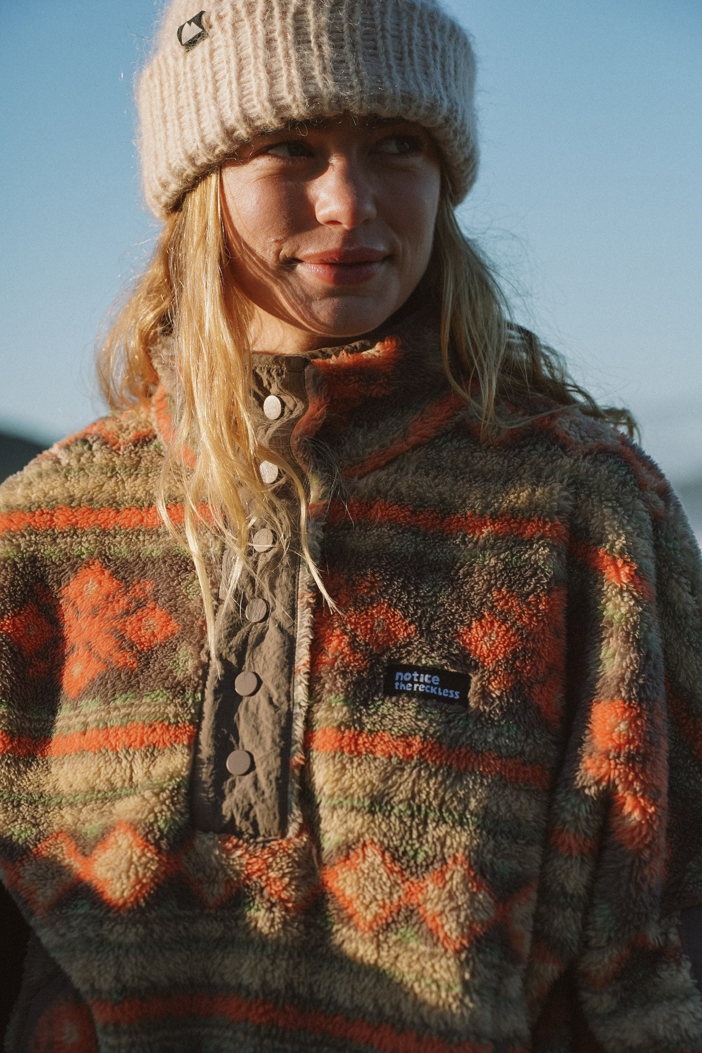 Winter Break Fluffy Cropped Fleece