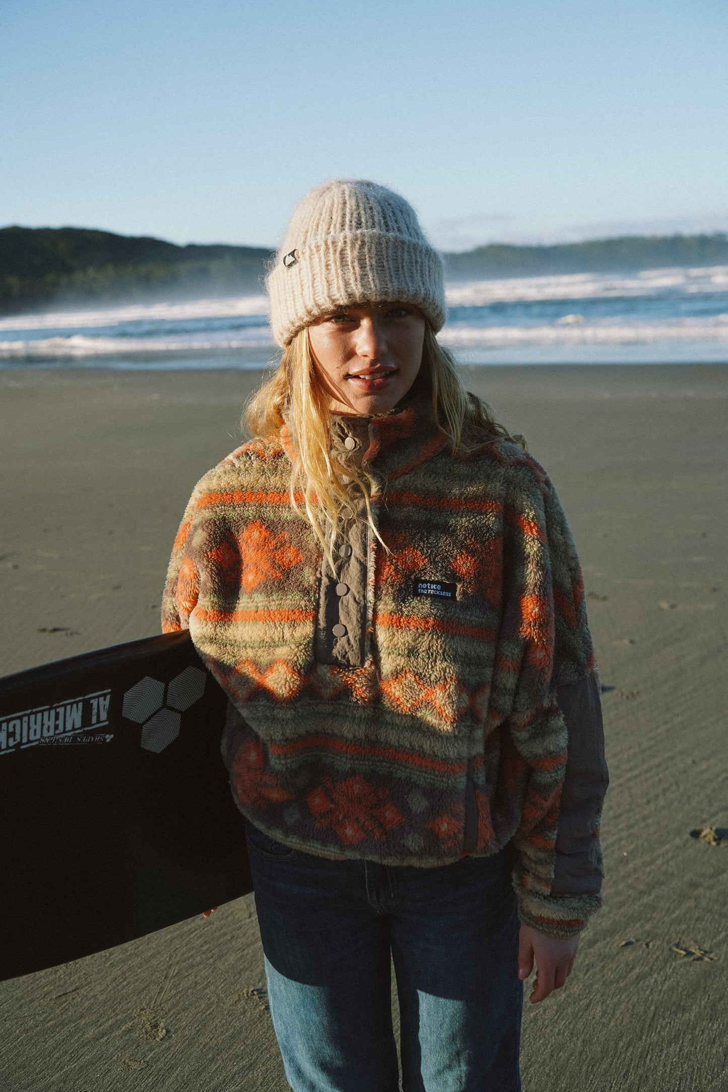 Winter Break Fluffy Cropped Fleece