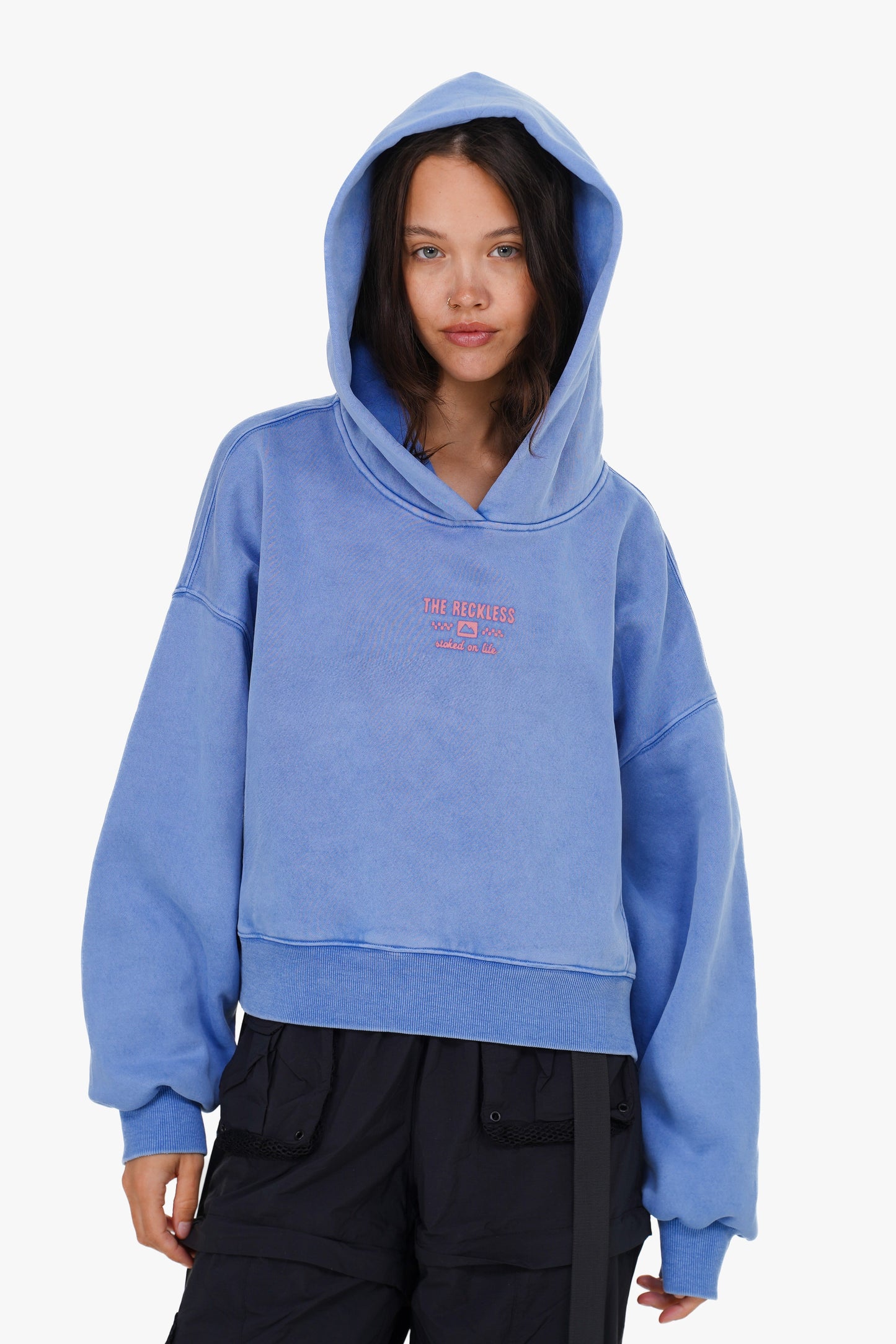 No Bad Days Cropped Hoodie