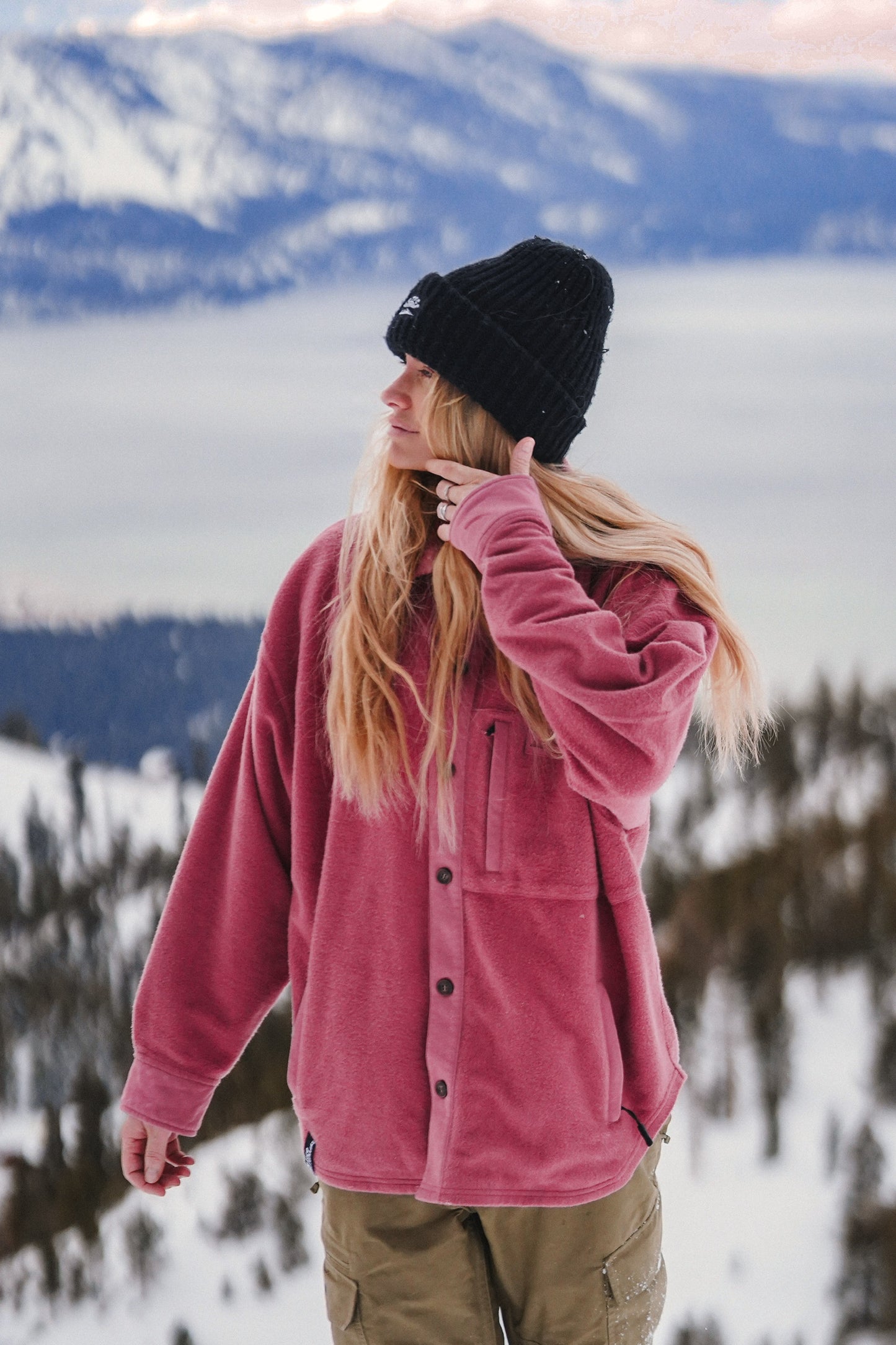 Burgundy Shacket