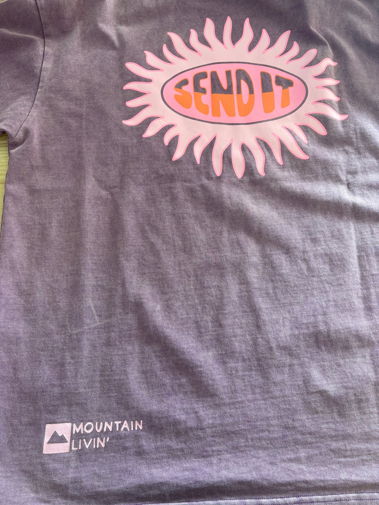 DEFECT - Send it Oversized Tee - Purple