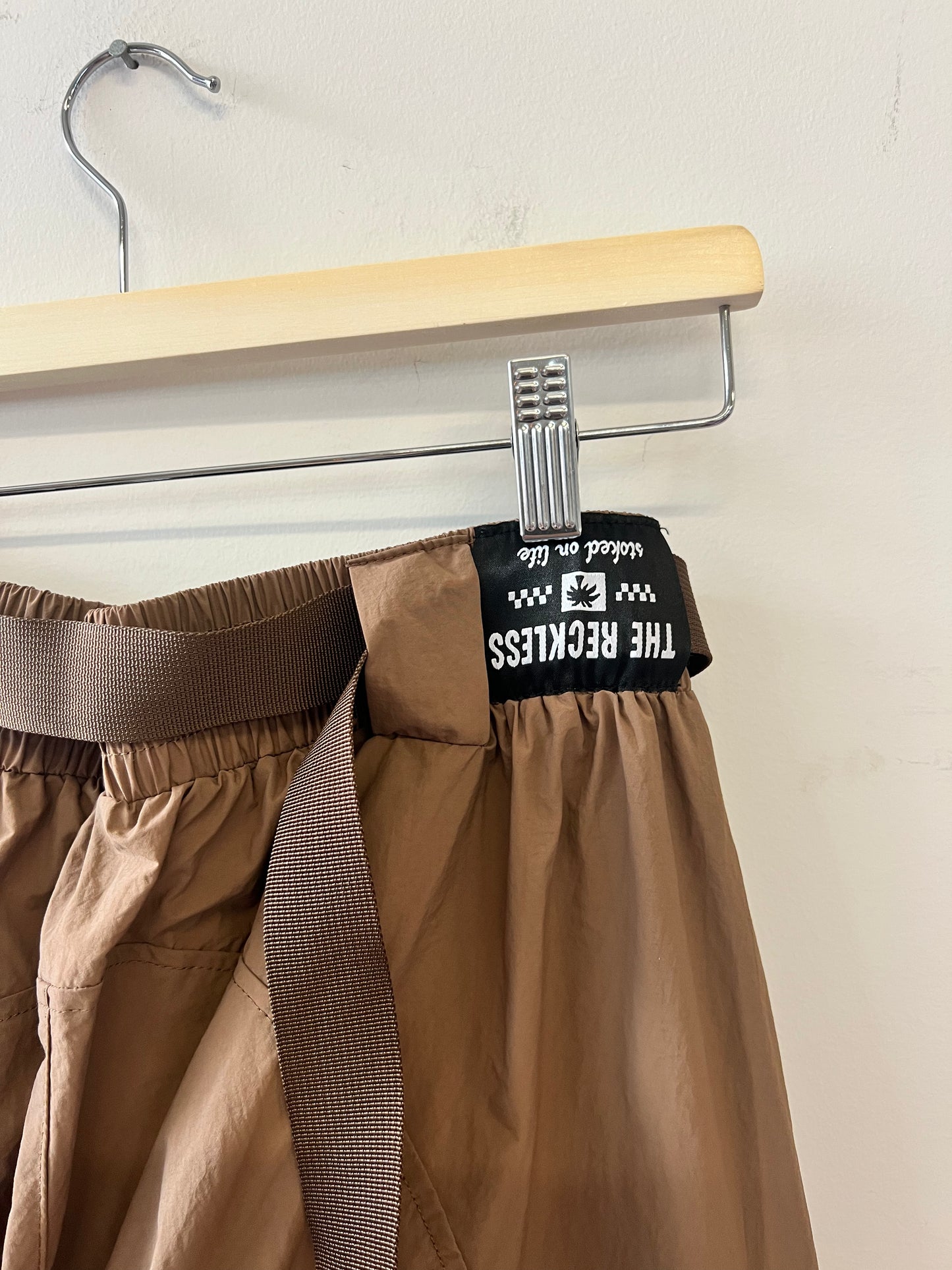 DEFECT - Walnut Zip-Off Pants