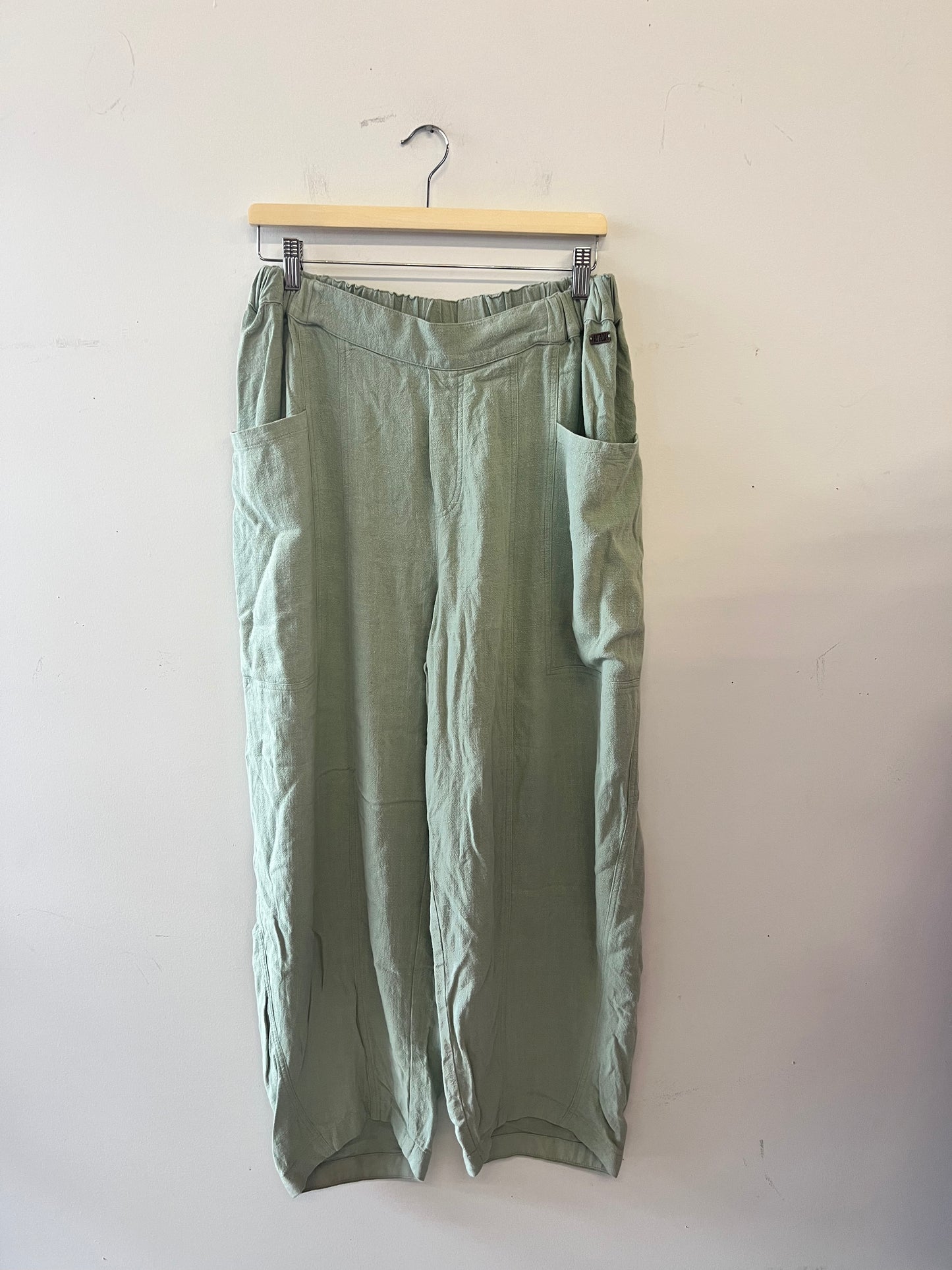 DEFECT - Mint Barrel Pants