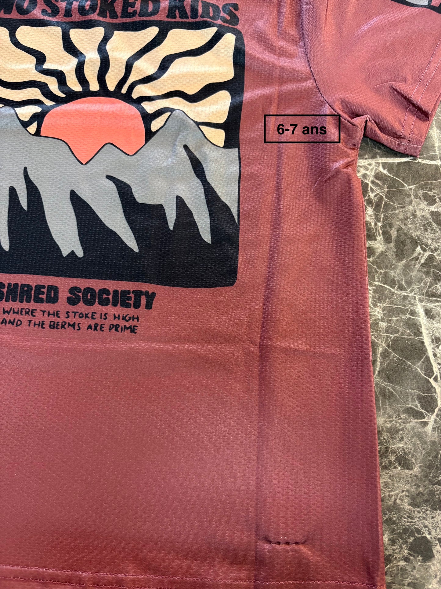 DEFECT - Shred society Kids MTB Jersey