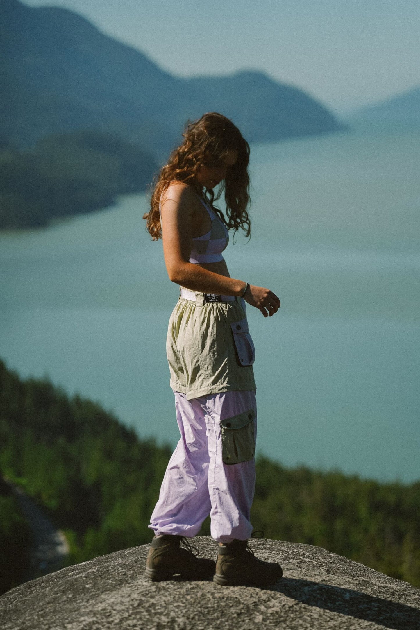 Lavender Sage Zip-Off Pant
