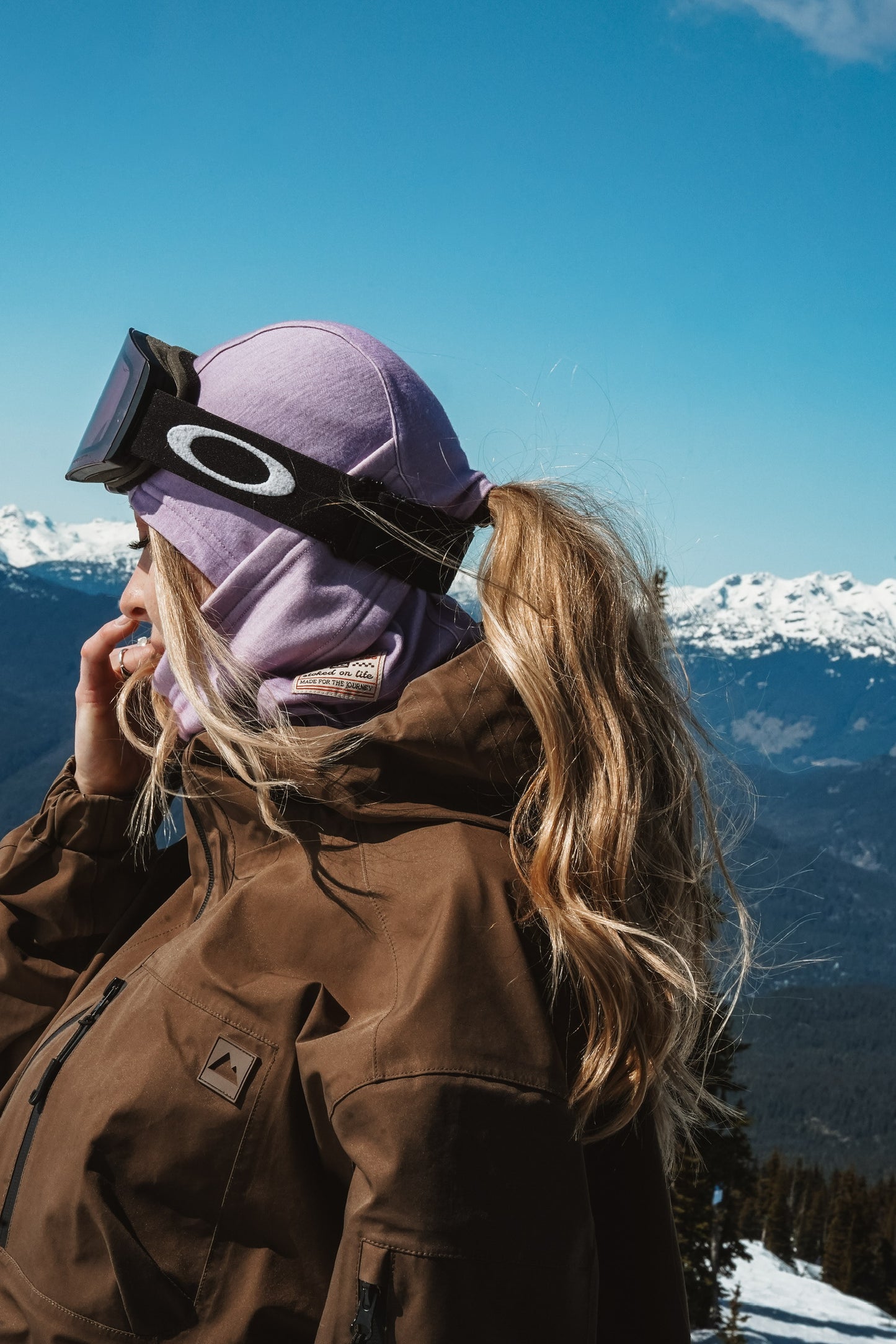 Lilac Merino Balaclava