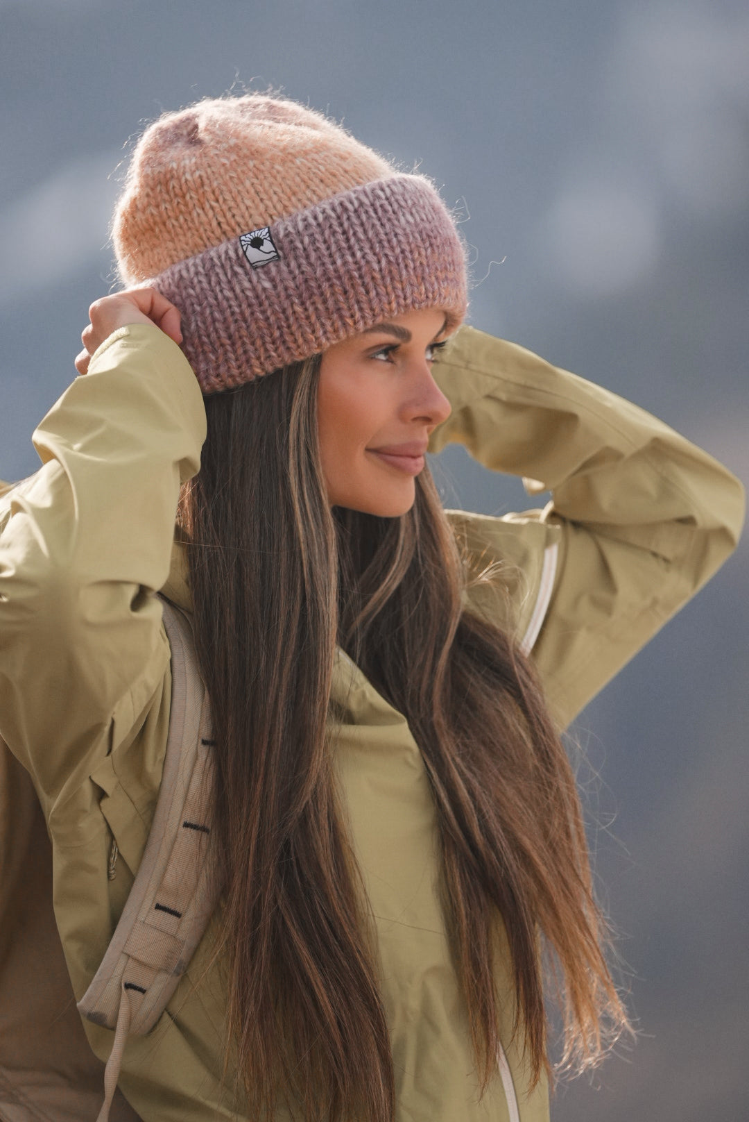 Gradient Chunky Beanie