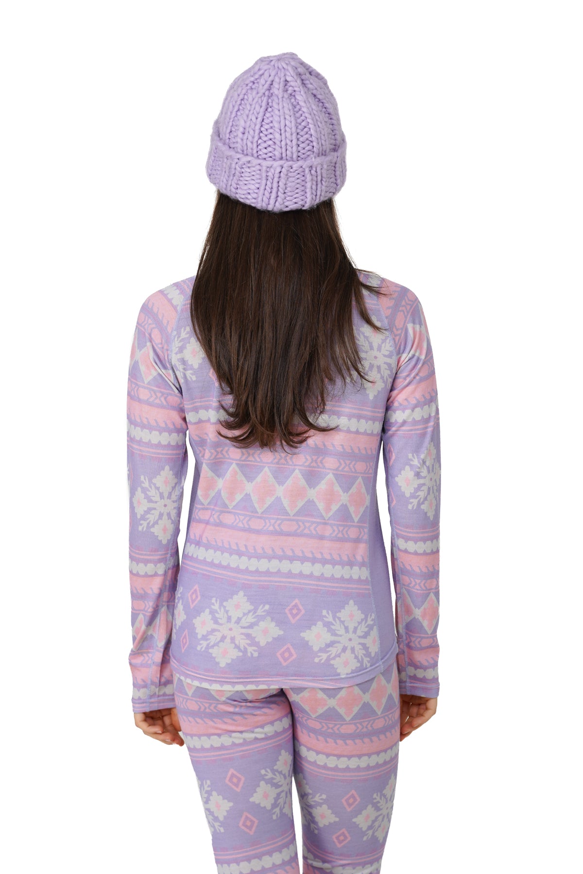 Winter Bloom Merino Base Layer - Top