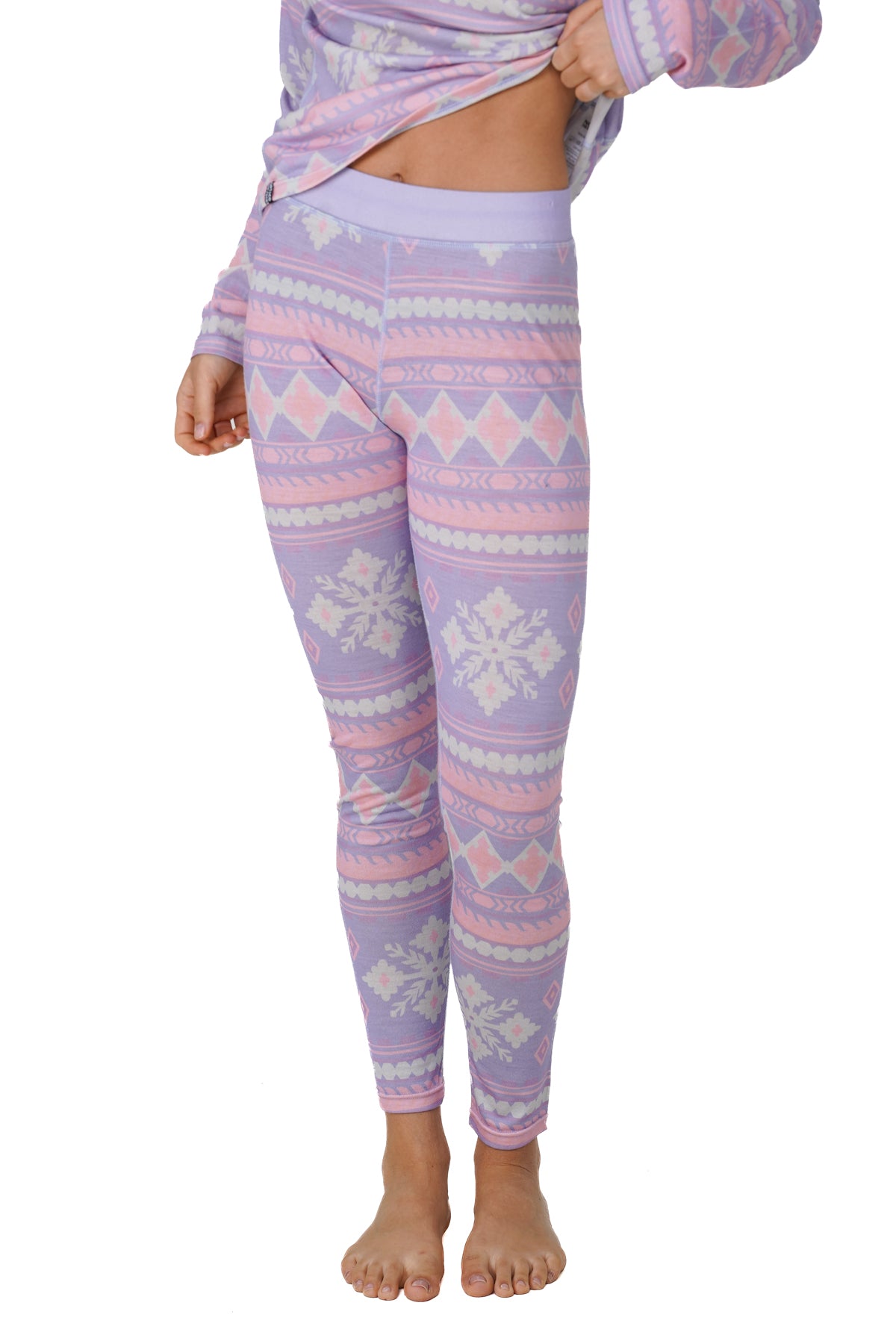 Winter Bloom Merino Base Layer - Bottom