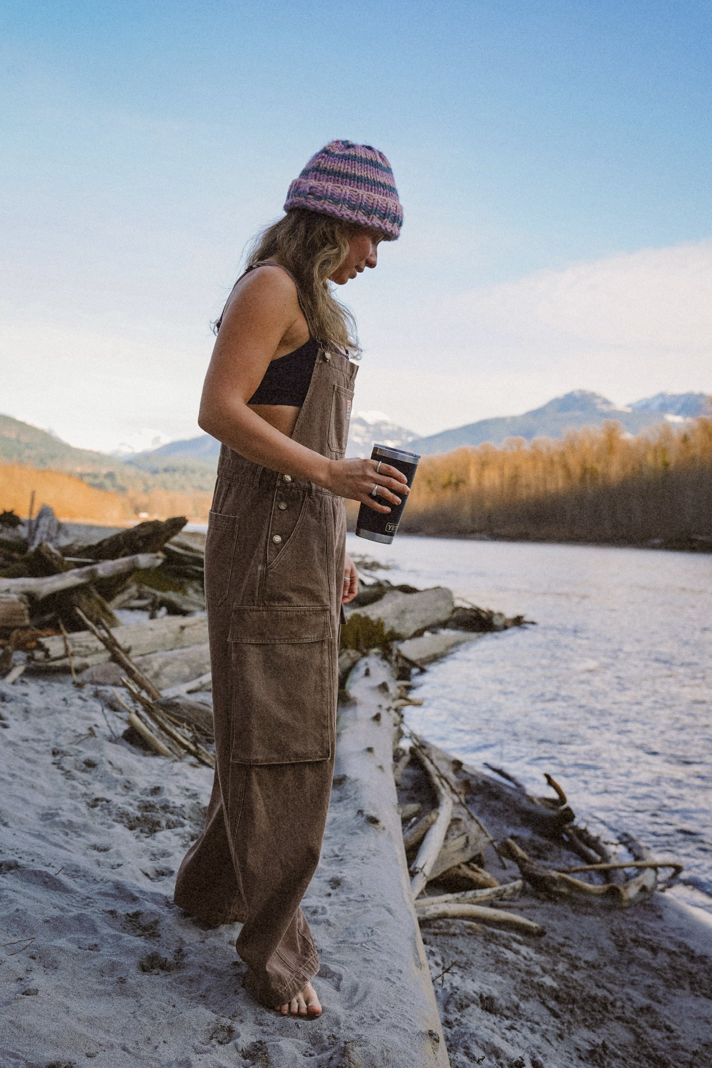 Coffee Barrel Overalls