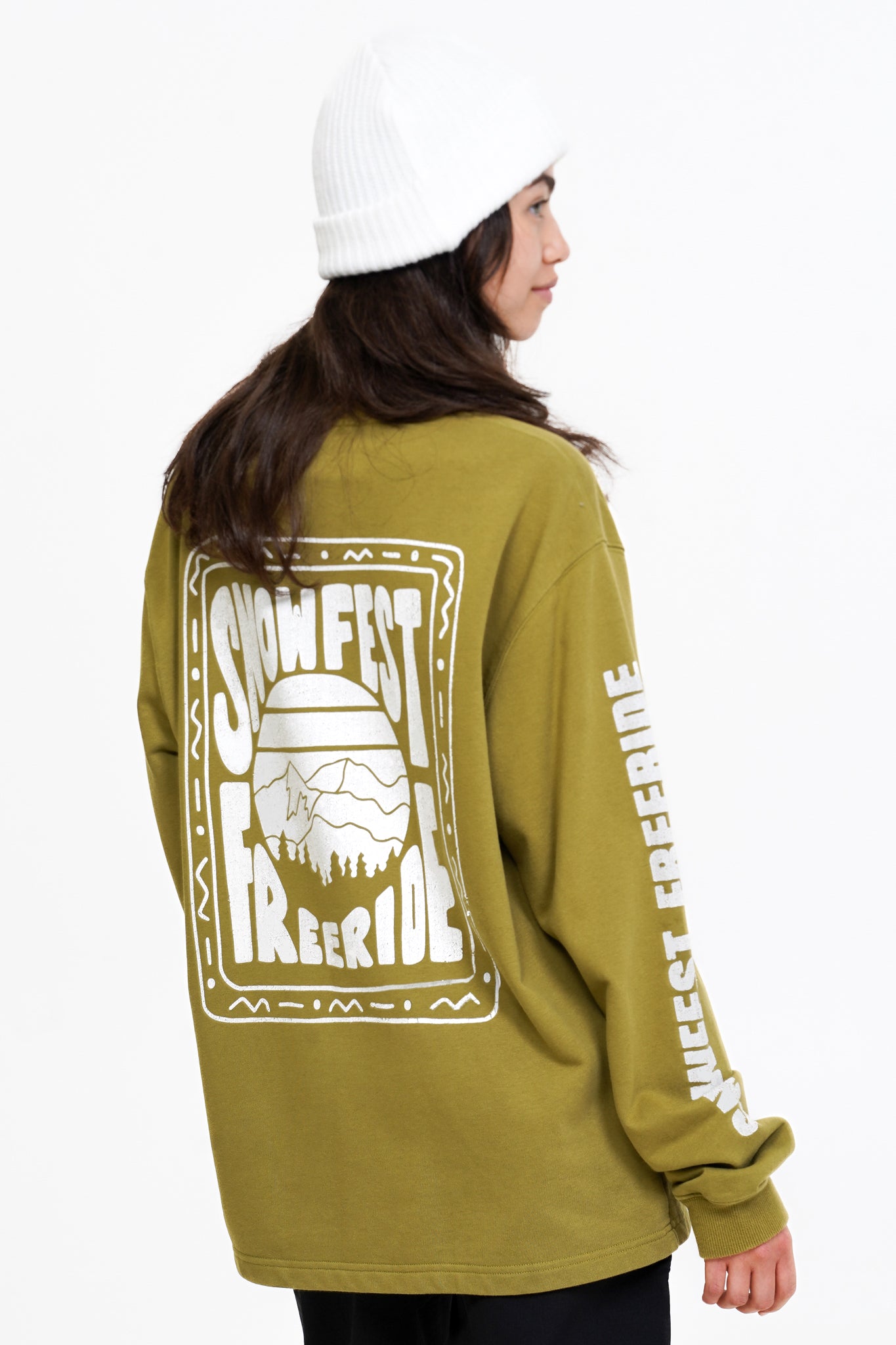 SnowFest Light Crewneck