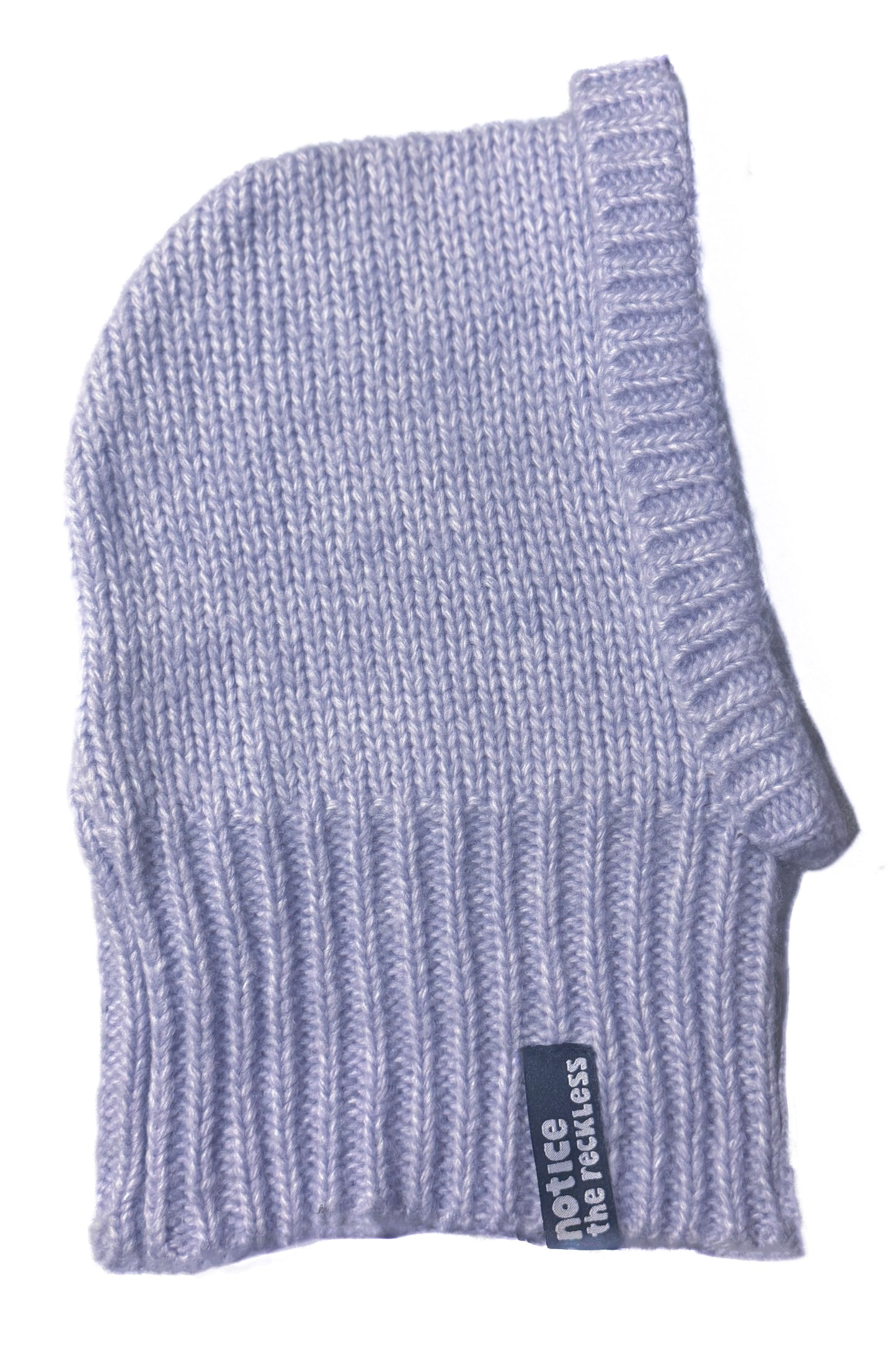 Knit Lilac Balaclava