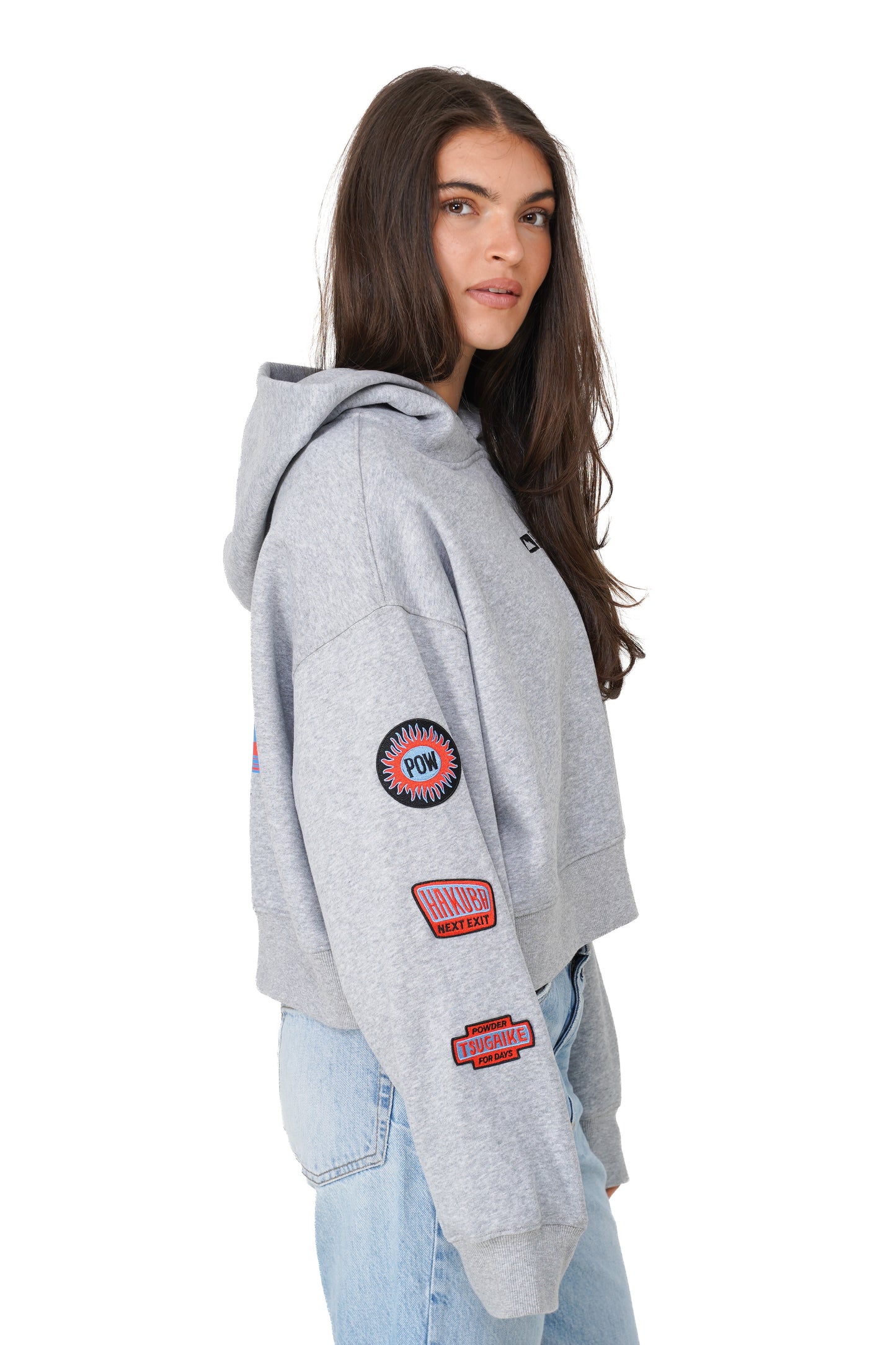 Ski Trip Cropped Hoodie