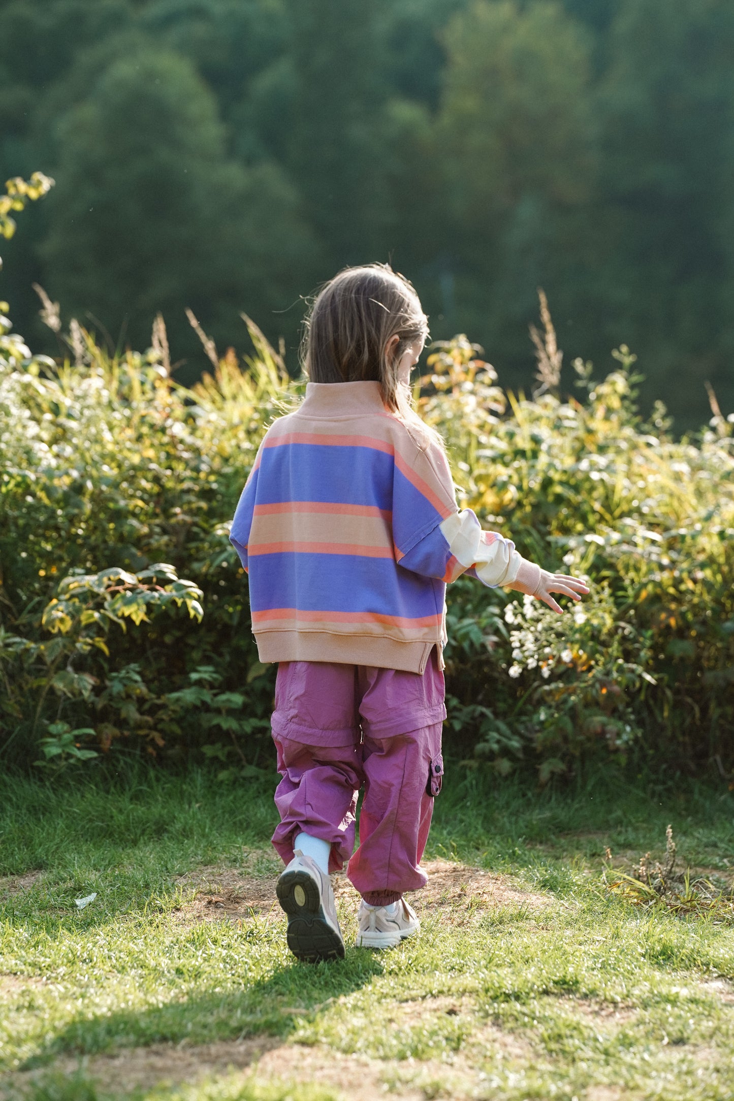Golden Hour Kids Polo Shirt