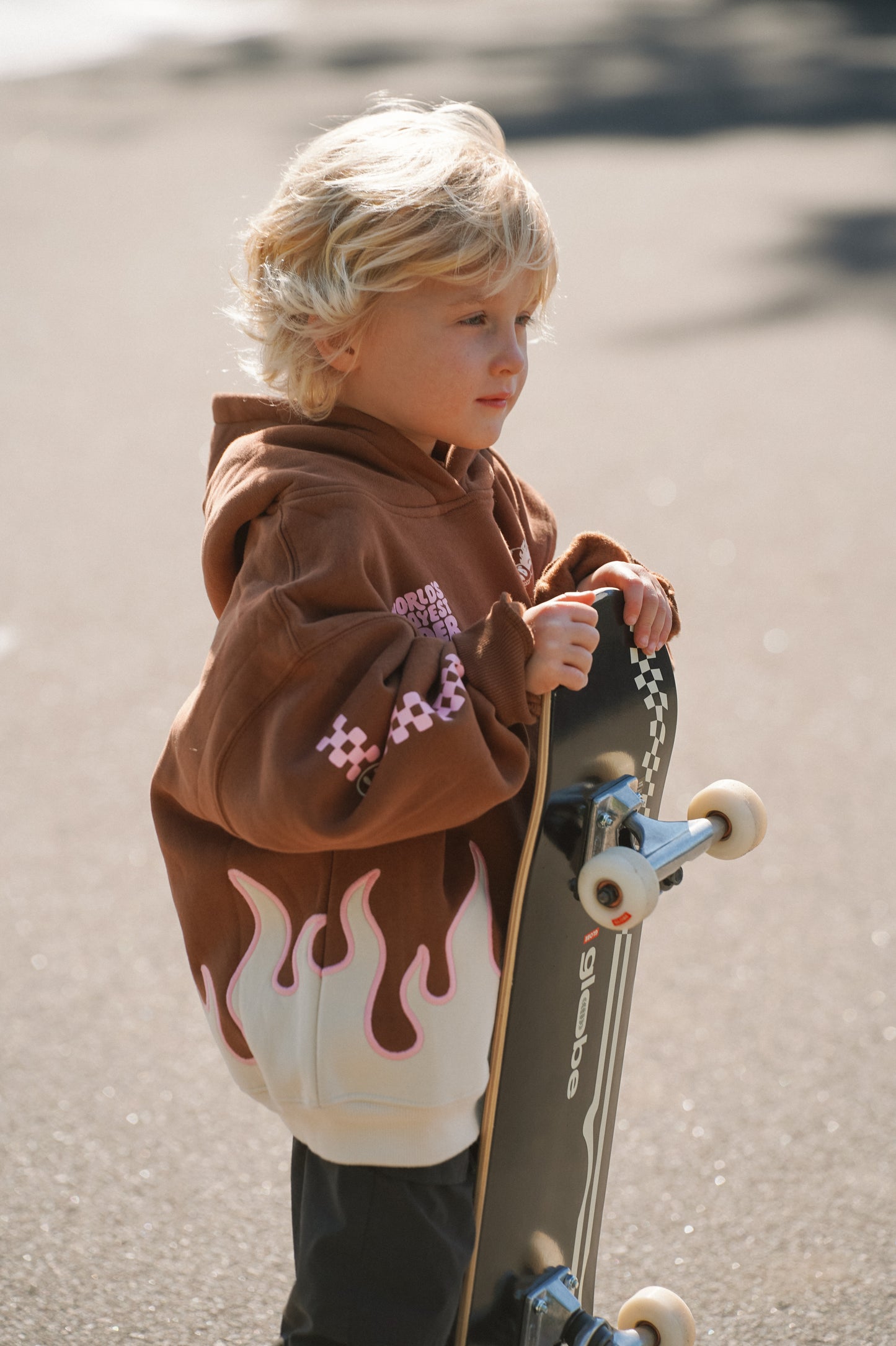 Okayest Rider Oversized Kids Hoodie