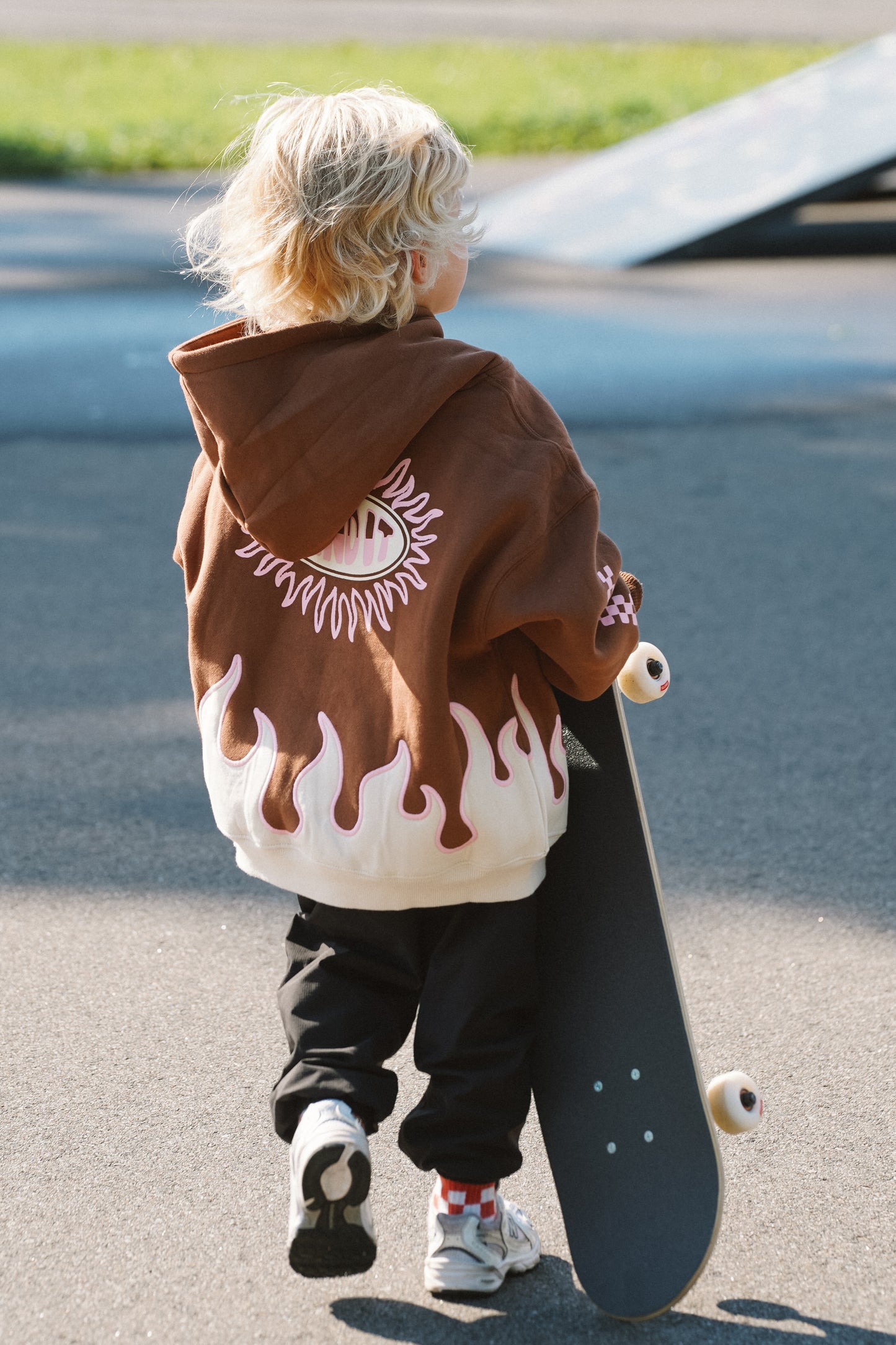 Okayest Rider Oversized Kids Hoodie