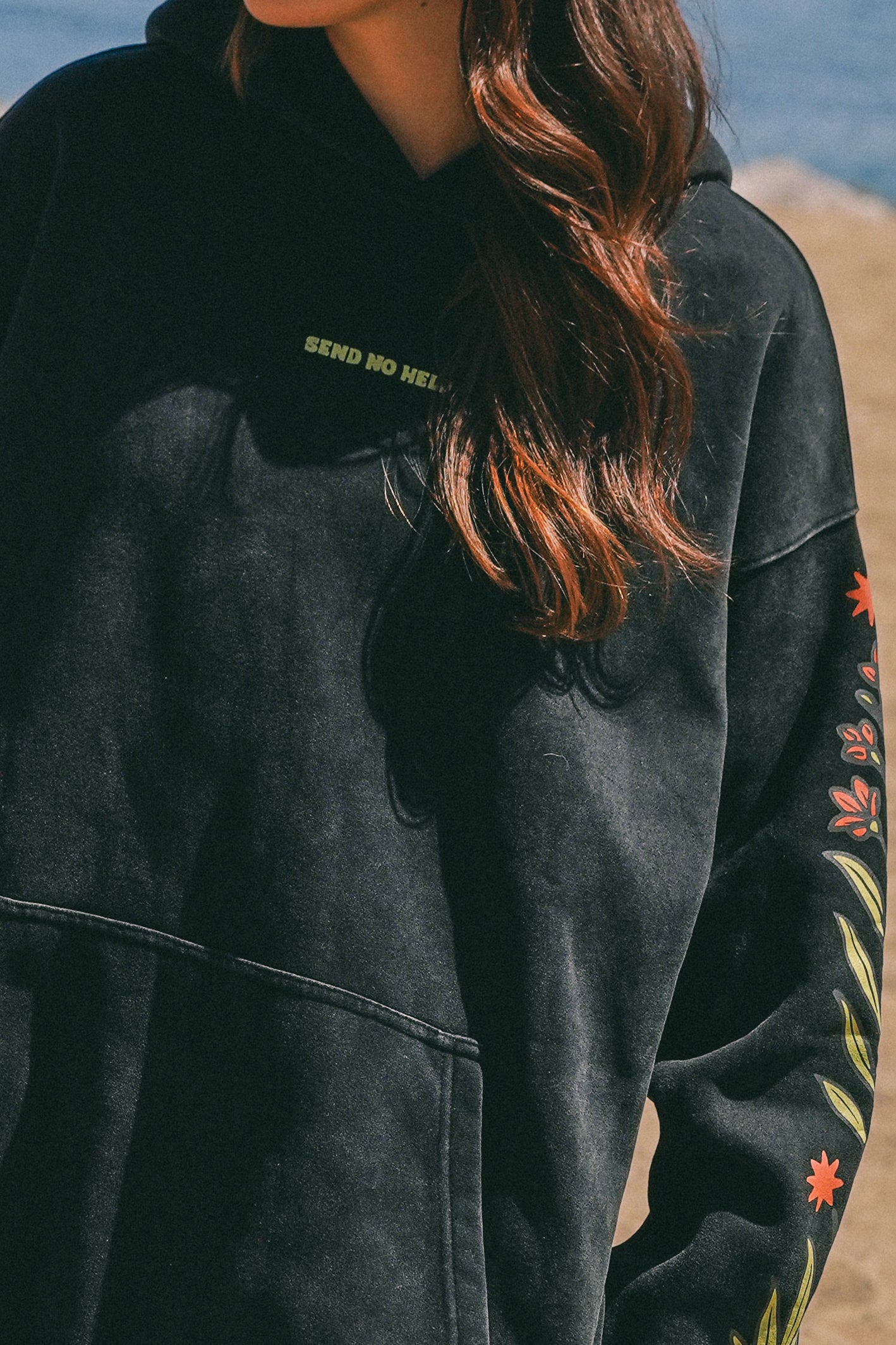 Send No Help Oversized Hoodie