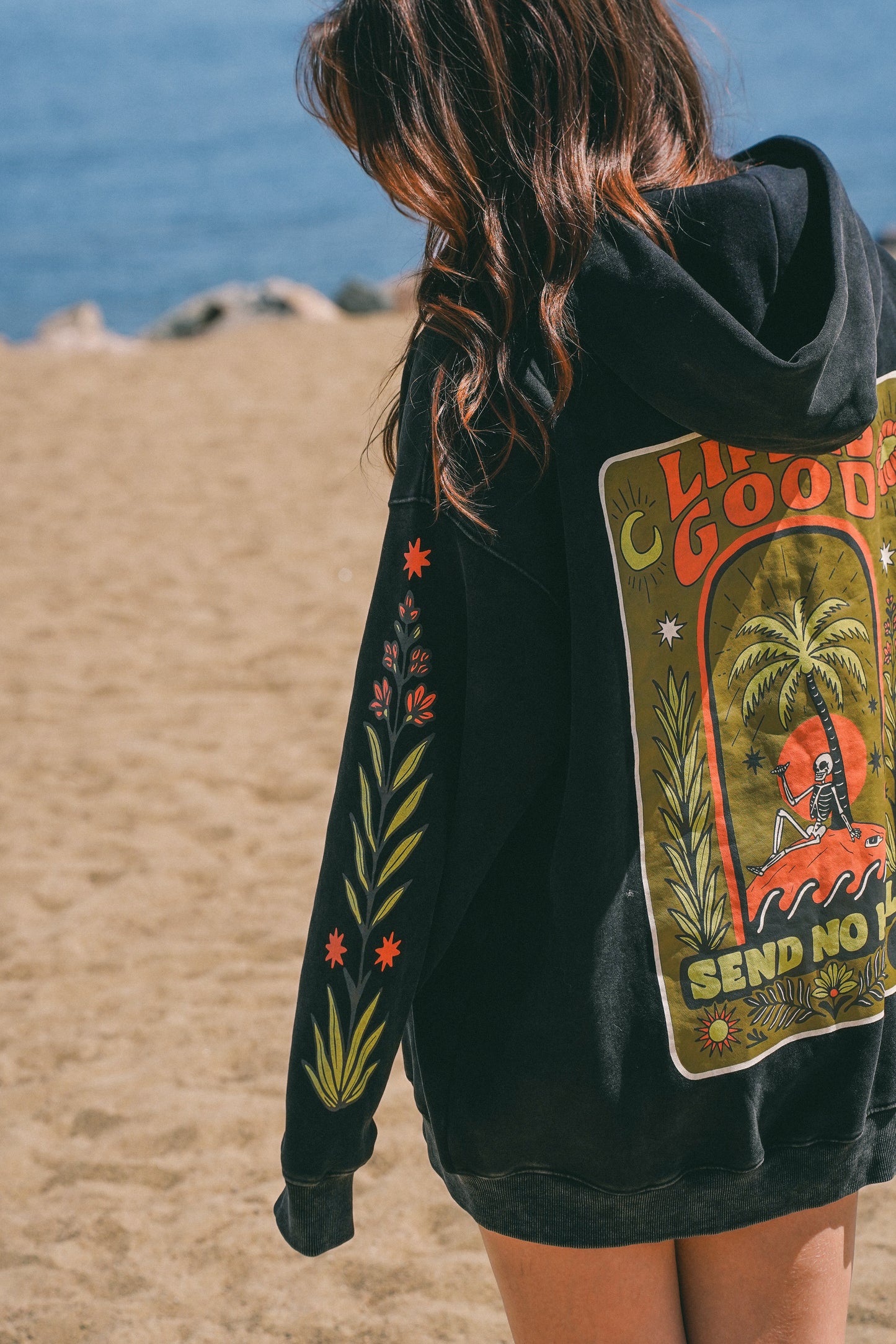 Send No Help Oversized Hoodie