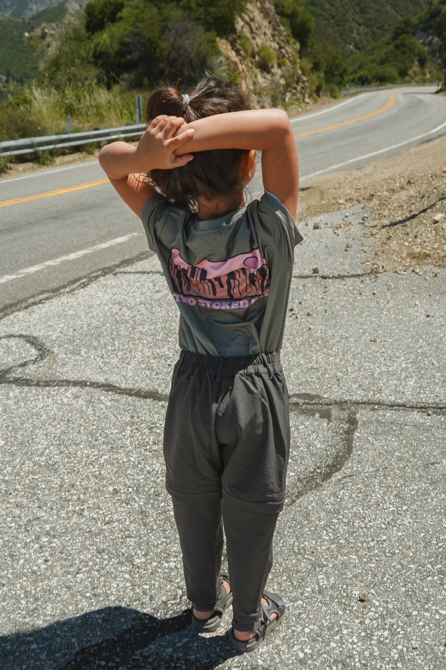 Youth trail riding pants made for breathable comfort, flexible movement and practical performance on and off the bike