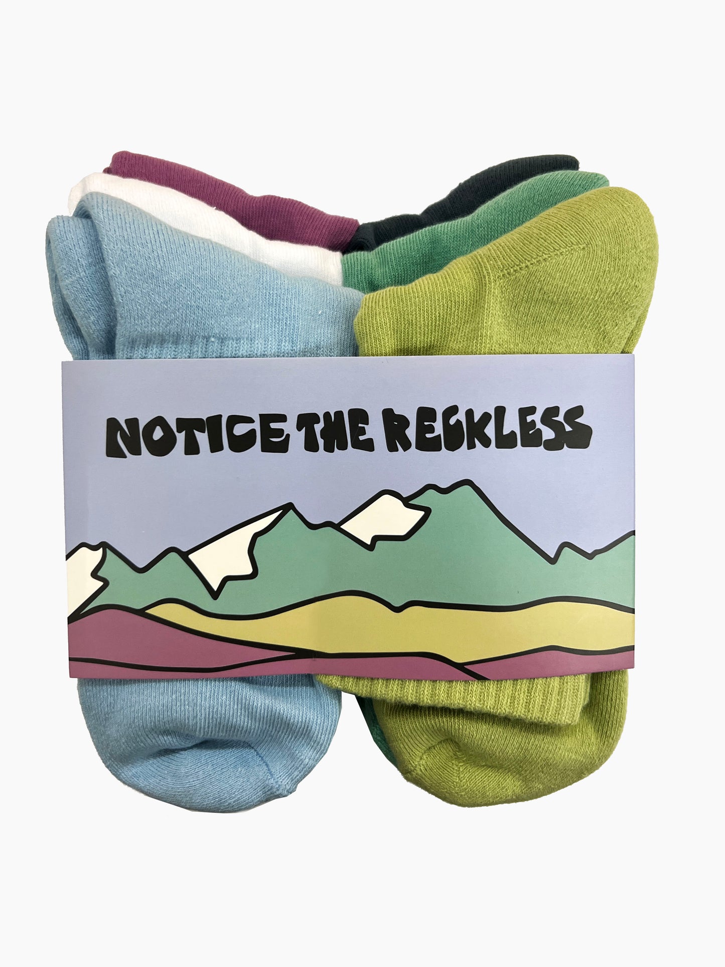 Load image into Gallery viewer, Mountain Socks 6 Pack
