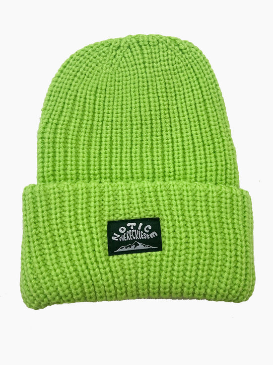 Neon Green Beanie