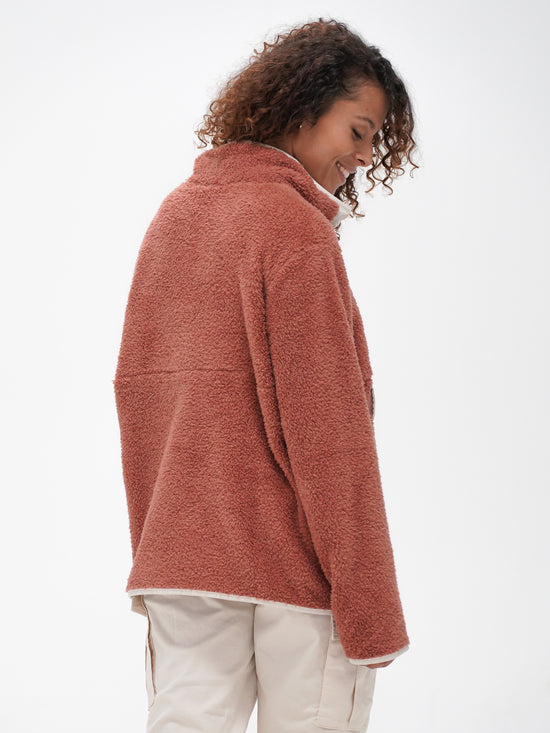 Rosewood Fluffy Fleece