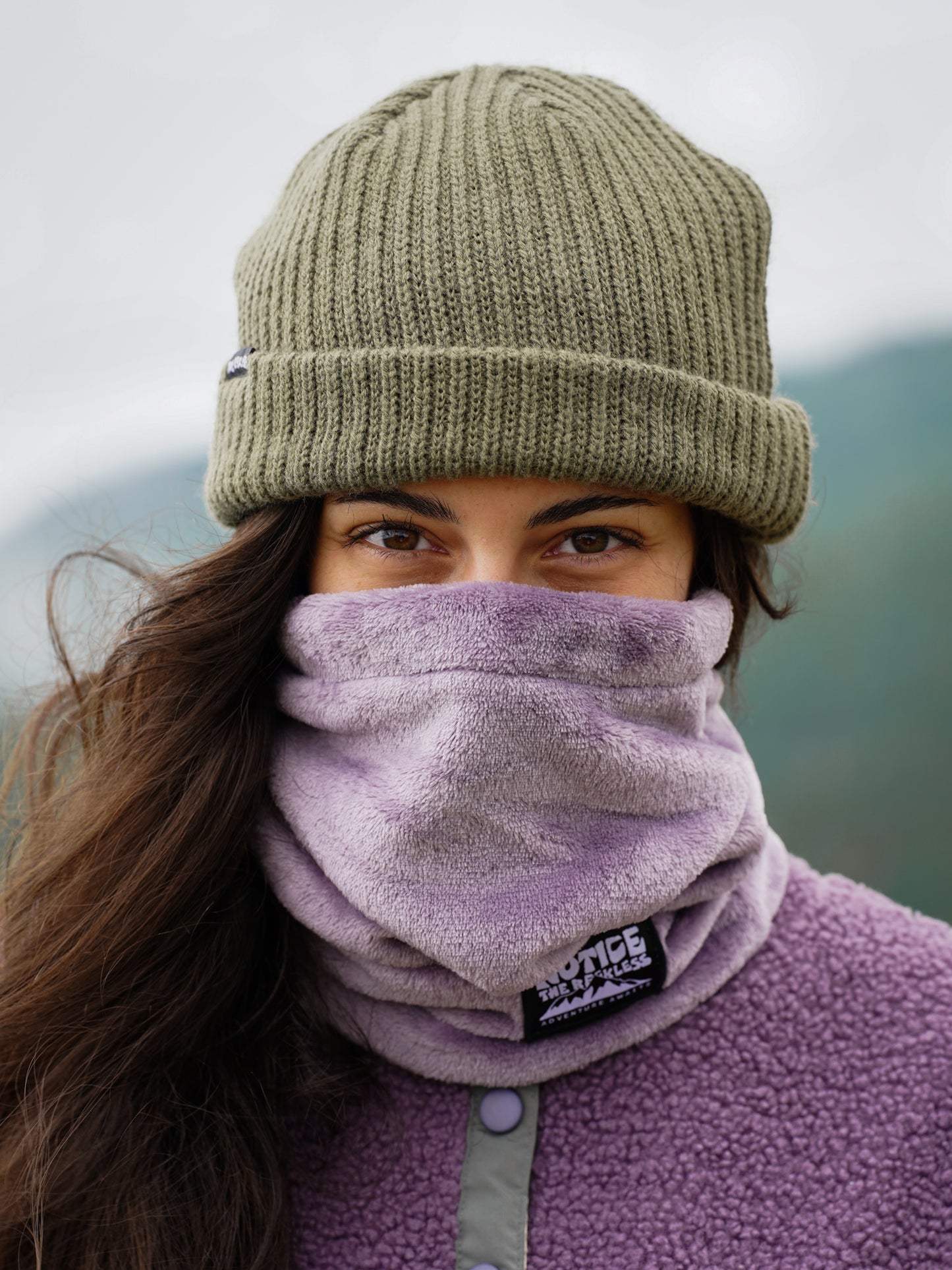 Load image into Gallery viewer, Mauve Neck Gaiter
