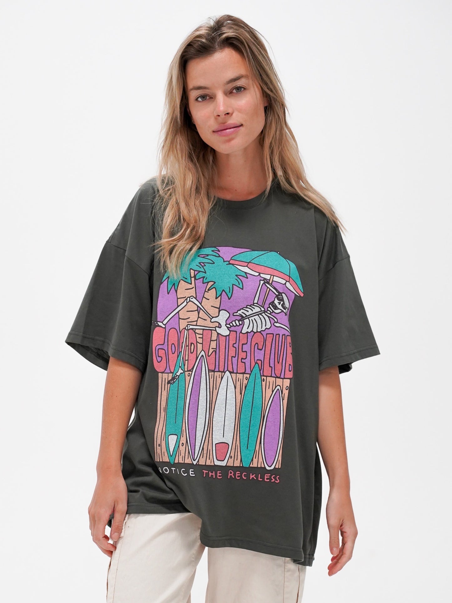 Load image into Gallery viewer, Surf Camp Oversized Tee
