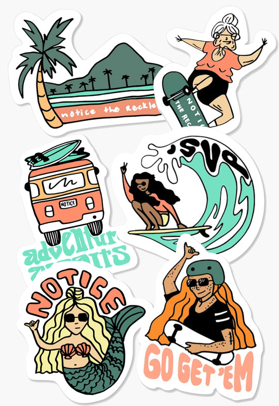 Load image into Gallery viewer, Summertime Sticker Pack
